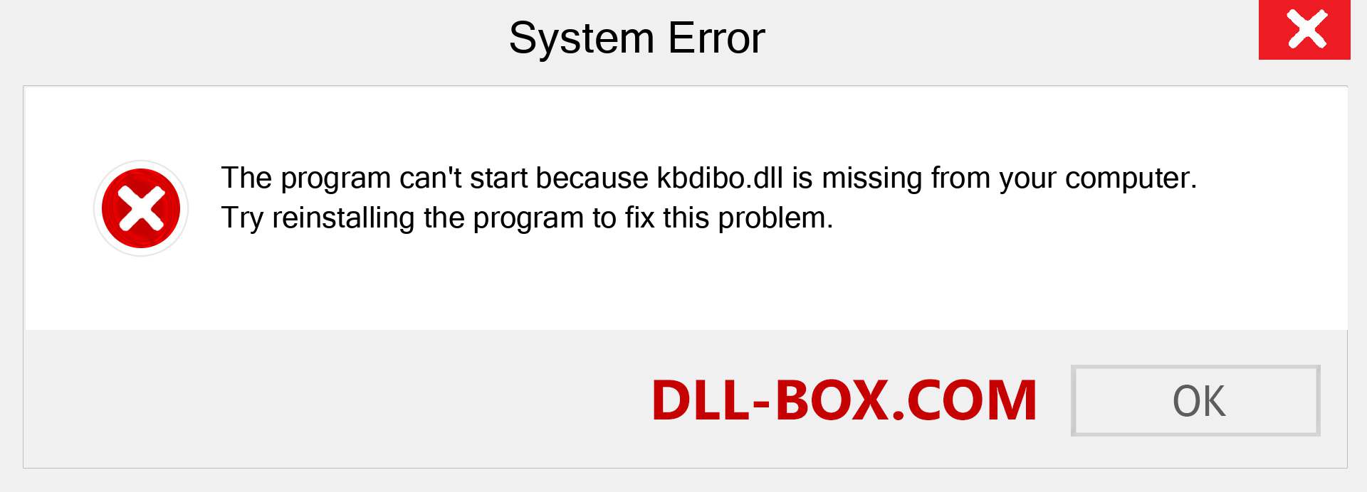  kbdibo.dll file is missing?. Download for Windows 7, 8, 10 - Fix  kbdibo dll Missing Error on Windows, photos, images